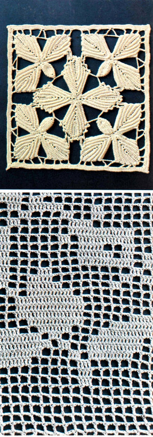 Crochet Bedspread Pattern, Stunning Heirloom Bedspread, Instant Download