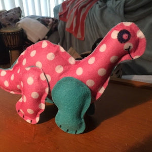 Dinosaur Sewing Pattern, Soft Toy, Digital Download