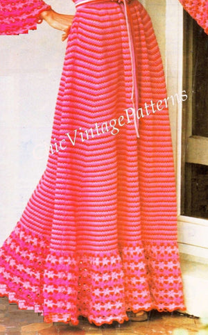 Crochet Ladies Dress Pattern, Party, Dinner, Wedding Dress, Instant Download