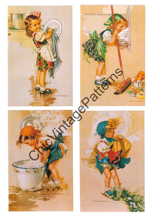 Decoupage Delights, Complete Book, Instant Download