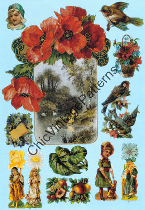 Decoupage Delights, Complete Book, Instant Download
