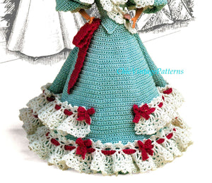 Fashion Doll Crochet Ball Gown Pattern, Instant Download