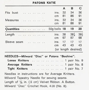 Ladies Knitted Dress Pattern, 1950's, Babydoll Style, Instant Download