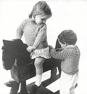 Patons "Bluebell for the Toddler Set" PDF Book, Instant Download