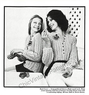 1970's Patons "Spring Things" PDF Crochet Pattern Book, Instant Download