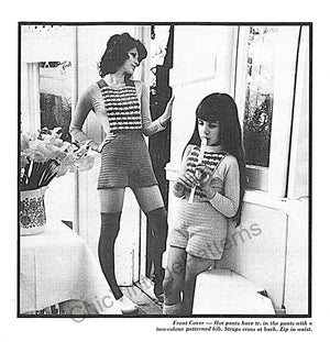 1970's Patons "Spring Things" PDF Crochet Pattern Book, Instant Download