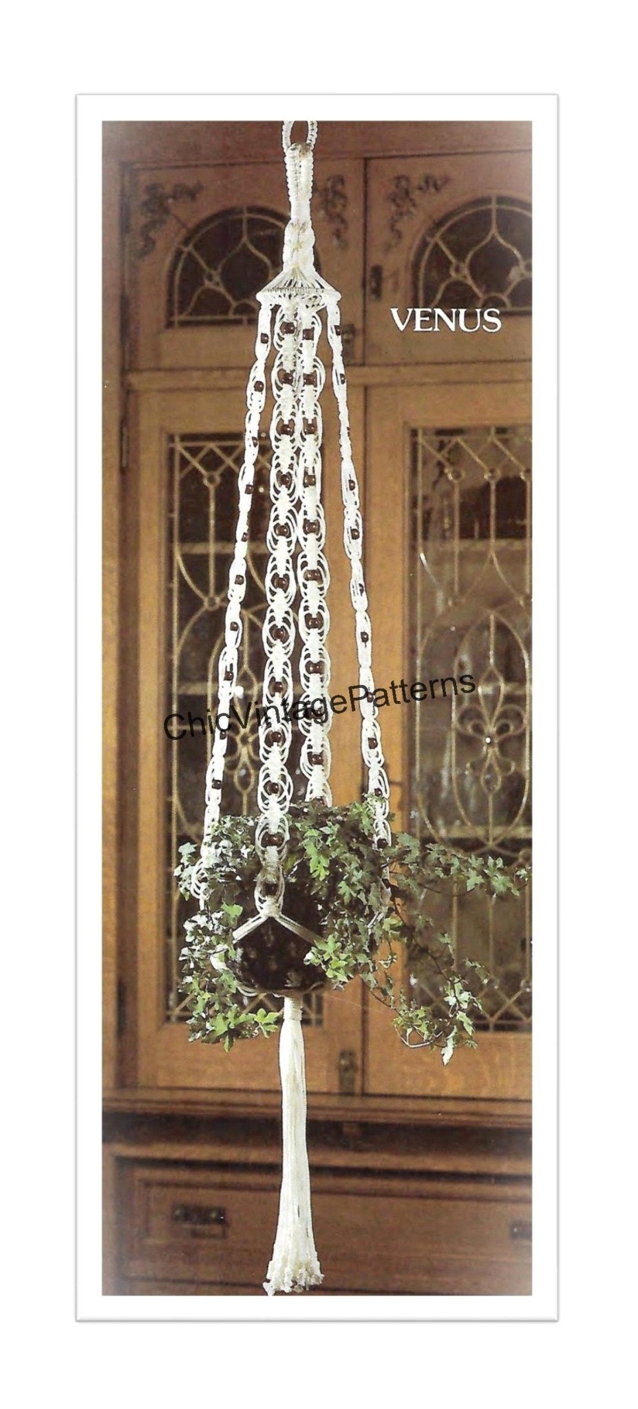 Easy Macrame Plant Hanger Pattern, Garden Decor