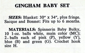Babies Crochet Blanket, Hat and Jacket Pattern, Instant Download