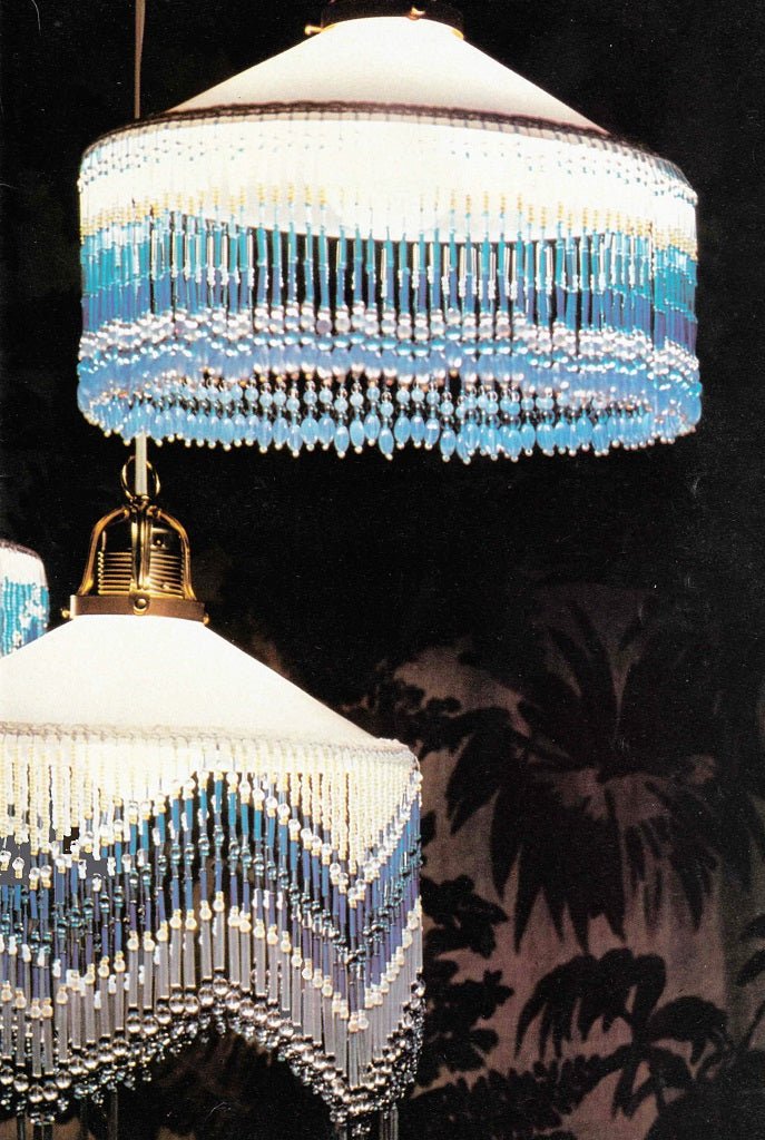 Glass beaded lamp shades sale