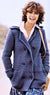 Ladies Double Breasted Crochet Jacket Pattern, Casual Coat, Digital Pattern