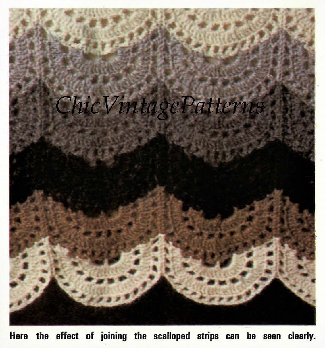 Crochet Bedspread Pattern, Home Decor, Instant Download
