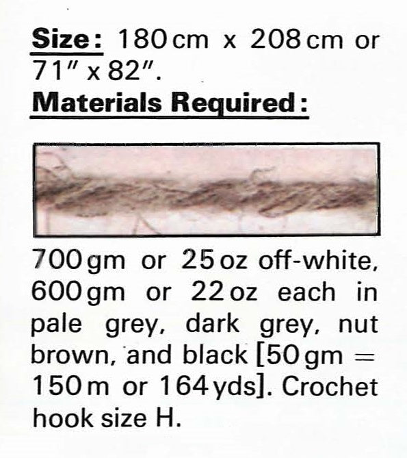 Crochet Bedspread Pattern, Home Decor, Instant Download