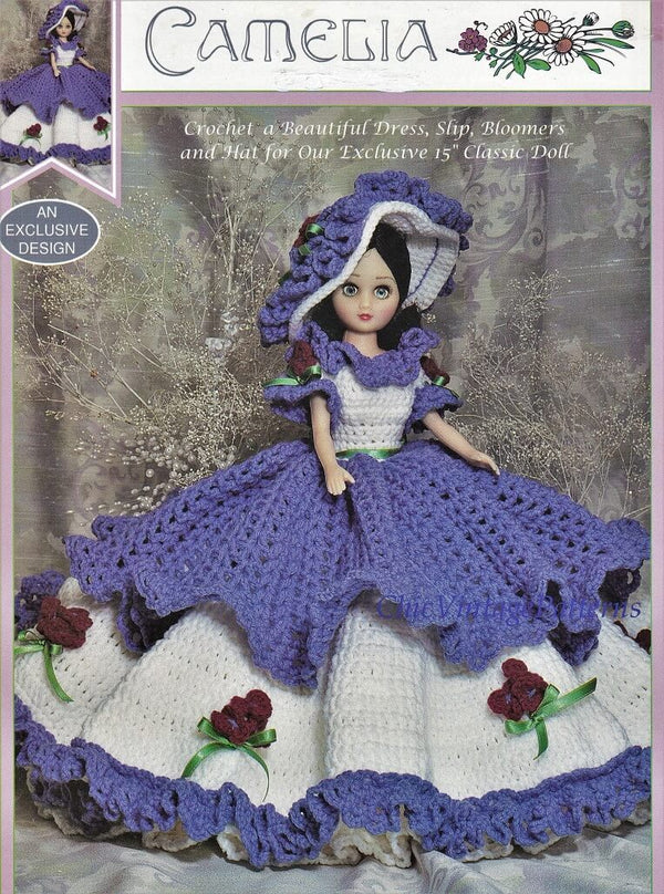 Dolls Dress Crochet Pattern, 15