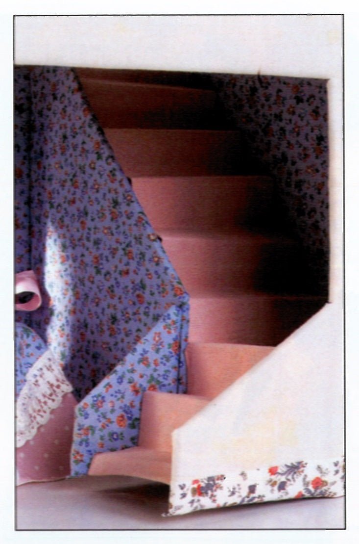 Cardboard Box Doll's House Pattern, Digital Download