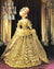 Crochet Doll's Dress, 11.1/2 inch Doll, PDF Crochet Pattern, Celebration Dress