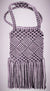 Macrame Shoulder Bag Pattern, Ladies Accessory, Instant Download