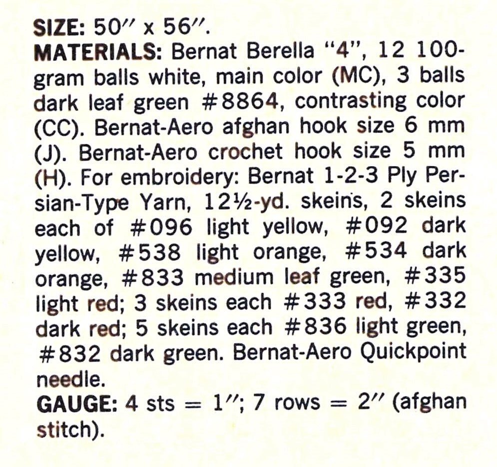 Crochet Afghan Rug Pattern, Christmas Wreath Afghan, Instant Download