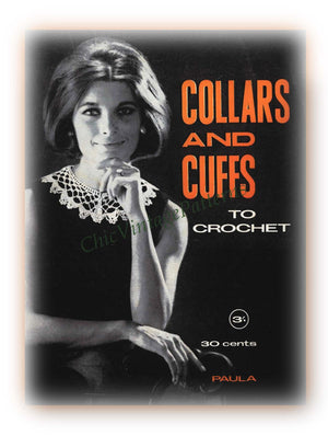 Collars and Cuffs to Crochet, 11 Patterns, Instant Download
