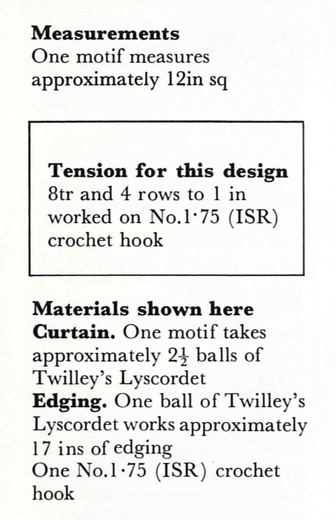 Crochet Door Curtain Pattern, Vintage Motif Pattern, Instant Download