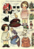 Dolly Dingle Paper Dolls, Two Pages, Instant Download
