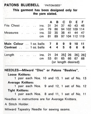 Men's Vest Knitting Pattern, Vintage Fair Isle Sleeveless Vest, Instant Download