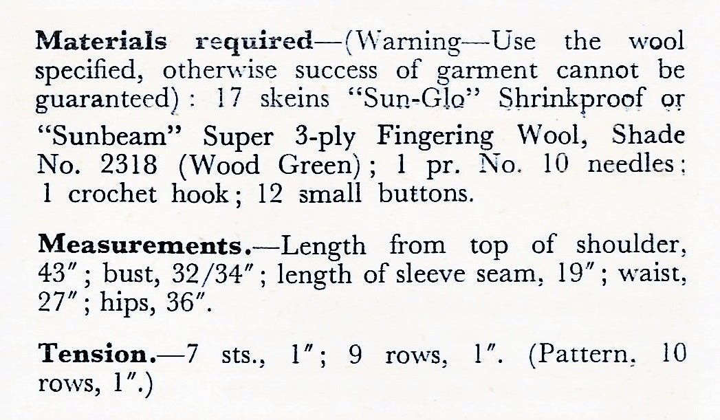 1940's Knitted Dress, Digital Knitting Pattern, Stylish Dress