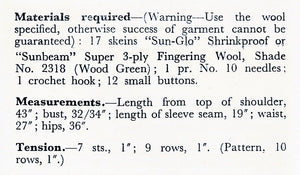 1940's Knitted Dress, Digital Knitting Pattern, Stylish Dress