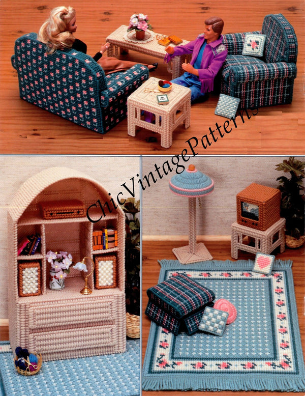 Plastic barbie furniture deals