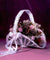 Crochet Flower Girl Basket Pattern, Bridesmaid's Basket, Instant Download