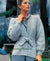 Knitted Ladies Jacket Pattern, Elegant Tie Waist, Instant Download