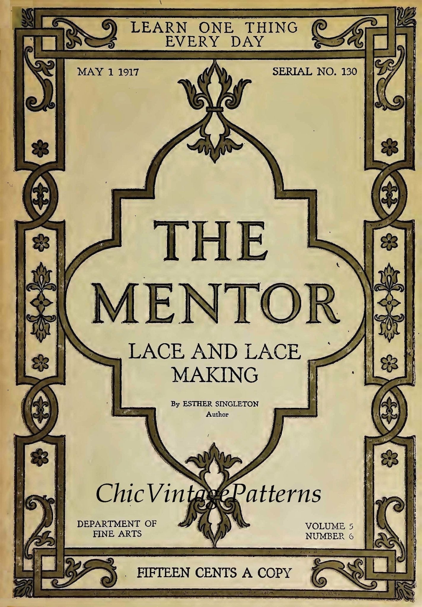 Lace and Lace Making PDF Booklet, 1917,  Instant Download