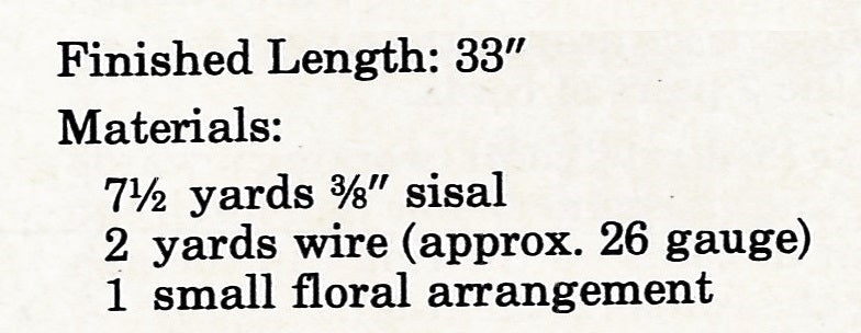 Easy-to-Make Macrame Wall or Door Decoration, Instant Download