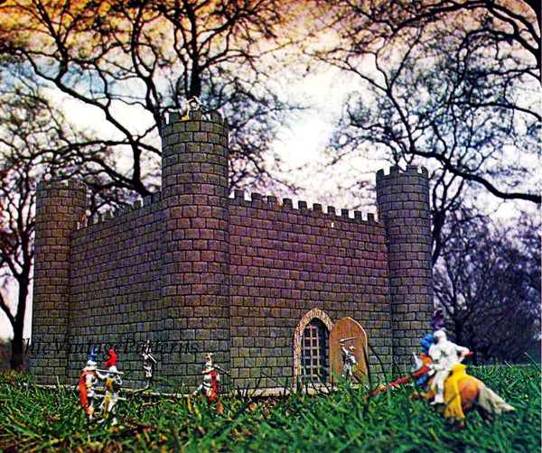 How-To-Make a Medieval Castle Pattern | ChicVintagePatterns