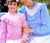 Mother & Daughter Knitted Sweater Pattern,  Matching Jumpers, Digital Pattern