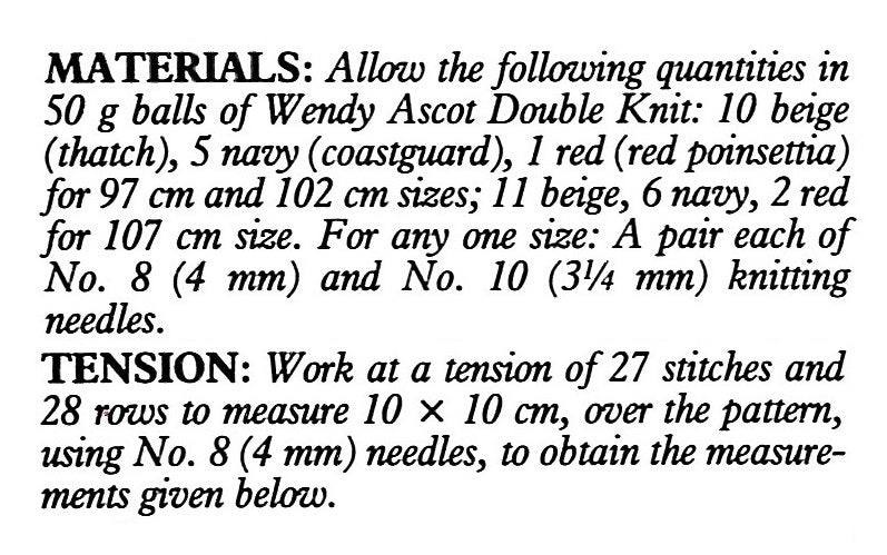 Mens Knitted Sweater Pattern, Vintage Fair Isle Jumper, PDF Knitting Pattern