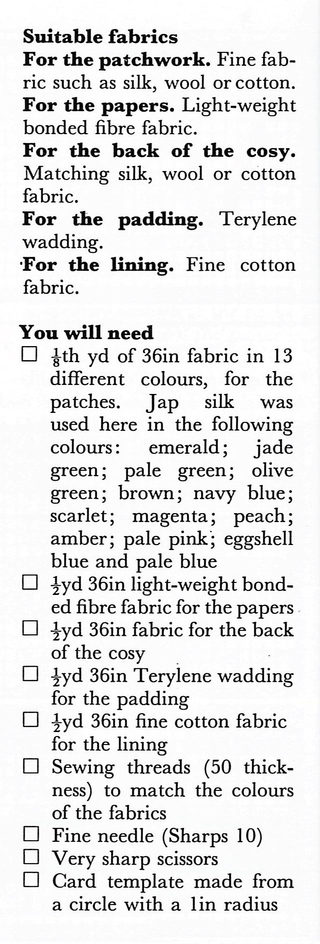 Clamshell Patchwork Tea Cosy Pattern, Sewing Pattern, Instant Download