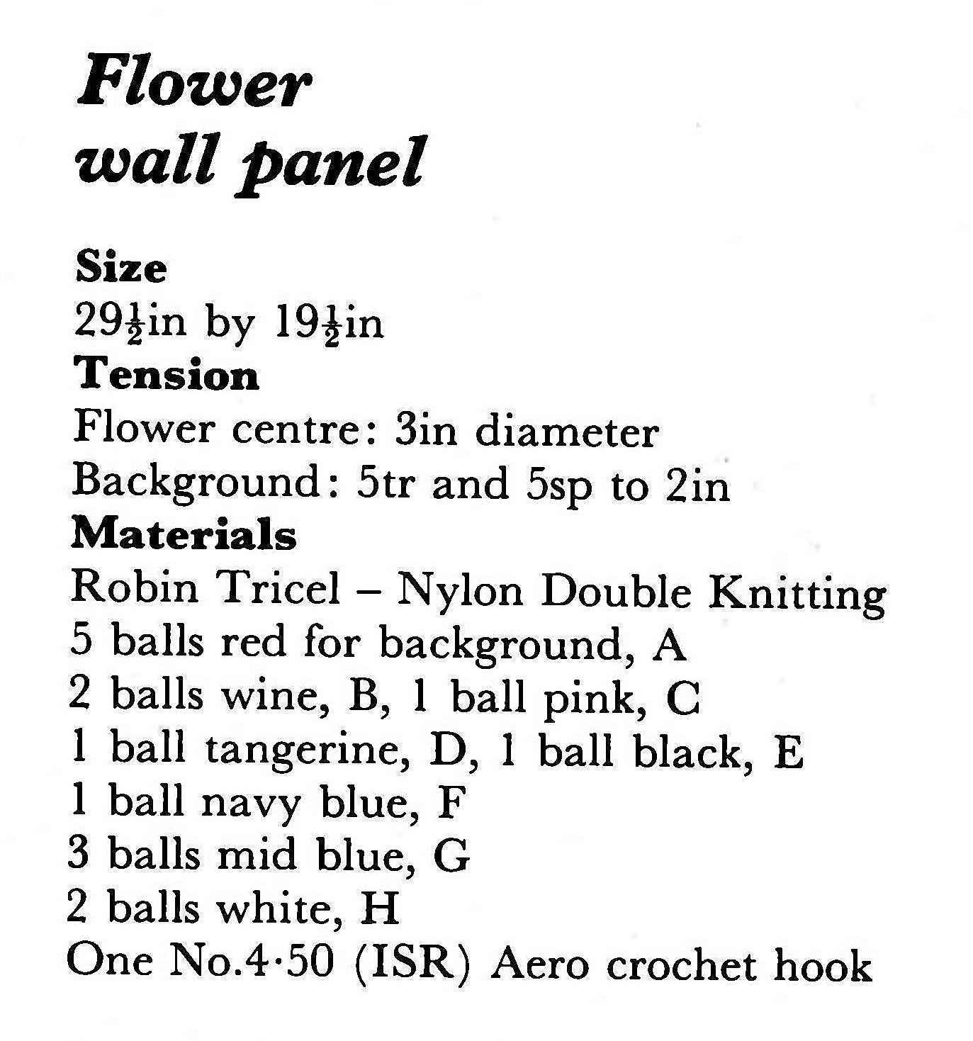 Crochet Wall Hanging, Stunning Wall Art, Amazing Home Decor, Digital Pattern