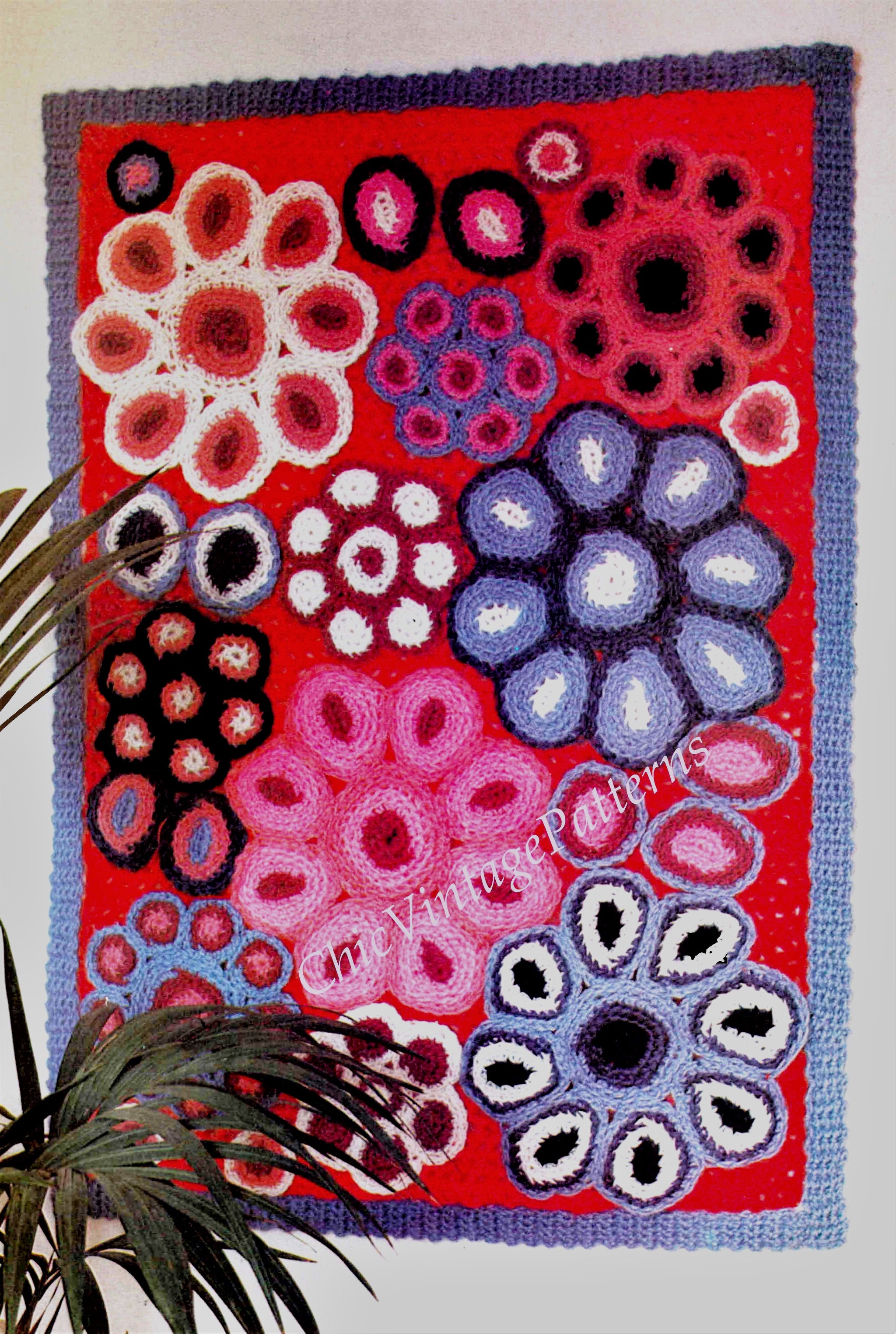 Crochet Wall Hanging, Stunning Wall Art, Amazing Home Decor, Digital Pattern
