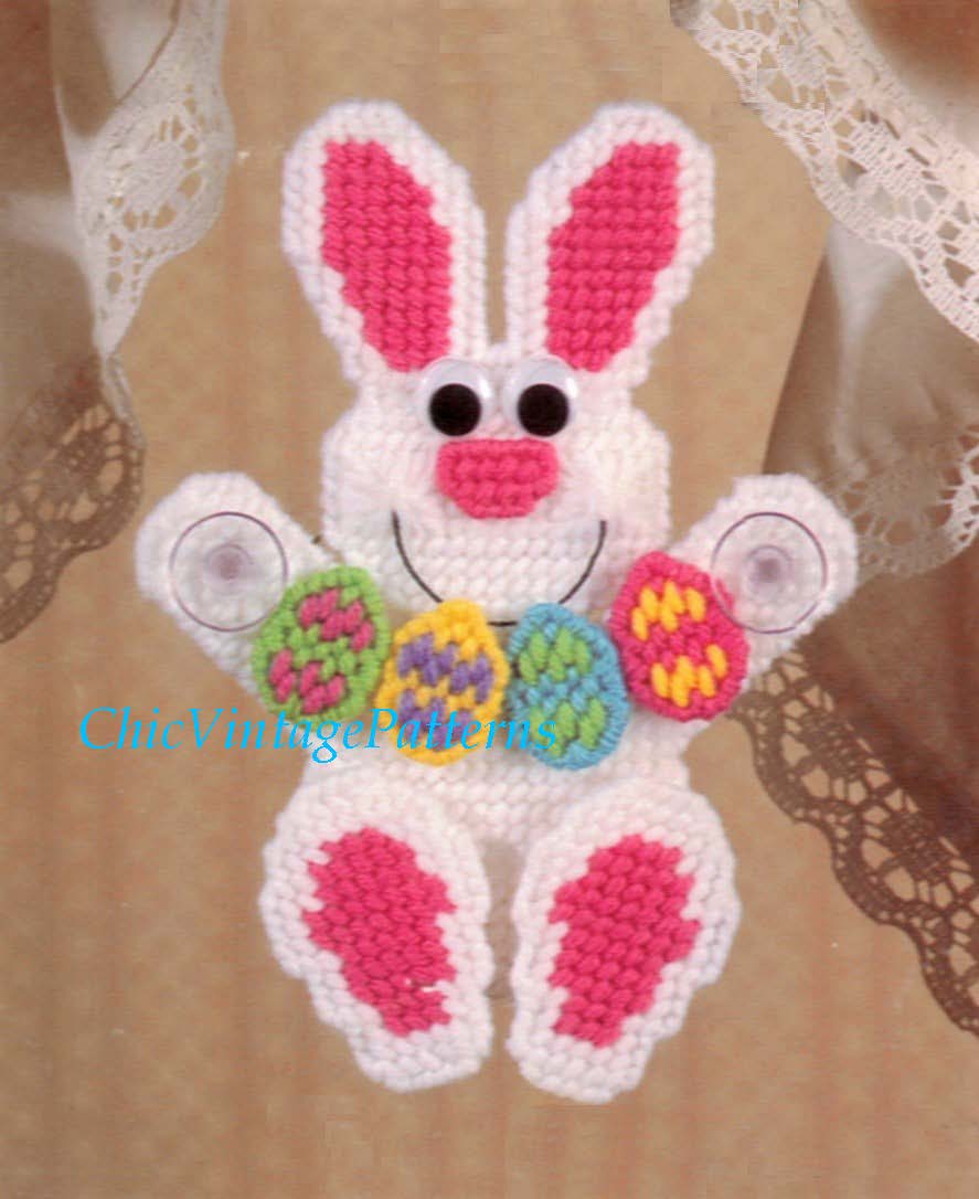 Plastic Canvas Easter Bunny Pattern