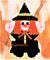 Plastic Canvas Halloween Witch Pattern, Instant Download