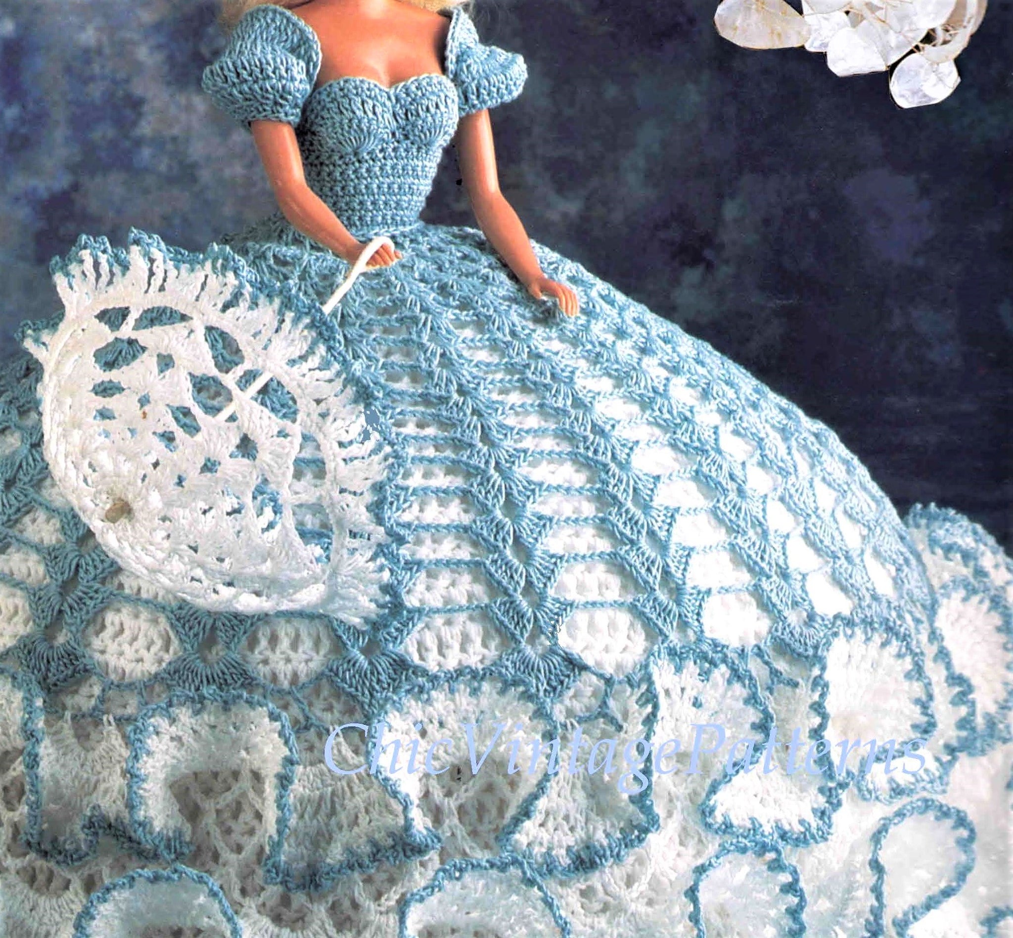 barbie crochet dress Crochet Barbie dress (doll included)