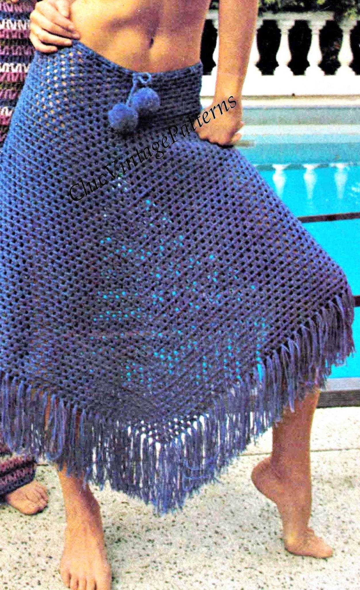 Poncho skirt deals