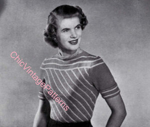 Vintage Stitchcraft Book, April 1949, Instant Download, 9 Patterns