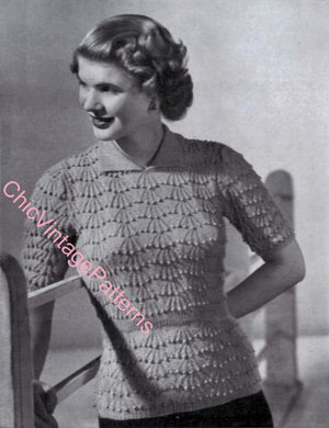 Vintage Stitchcraft Book, April 1949, Instant Download, 9 Patterns