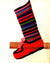 Christmas Stocking PDF Crochet Pattern, Novelty Red Shoe Stocking