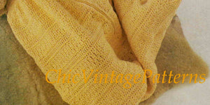 Babies Crochet Sleeping Bag, Dressing Gown, Instant Download