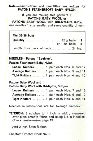 Ladies Bed Jacket Knitting Pattern, Vintage Clothing, Instant Download