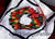 Crochet Afghan Rug Pattern, Christmas Wreath Afghan, Instant Download
