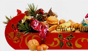 Digital Pattern, Christmas Sleigh Woodworking Pattern, Basic Skills Only
