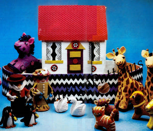 Vintage Noah's Ark Sewing Pattern, Instant Download, No Special Skills Required